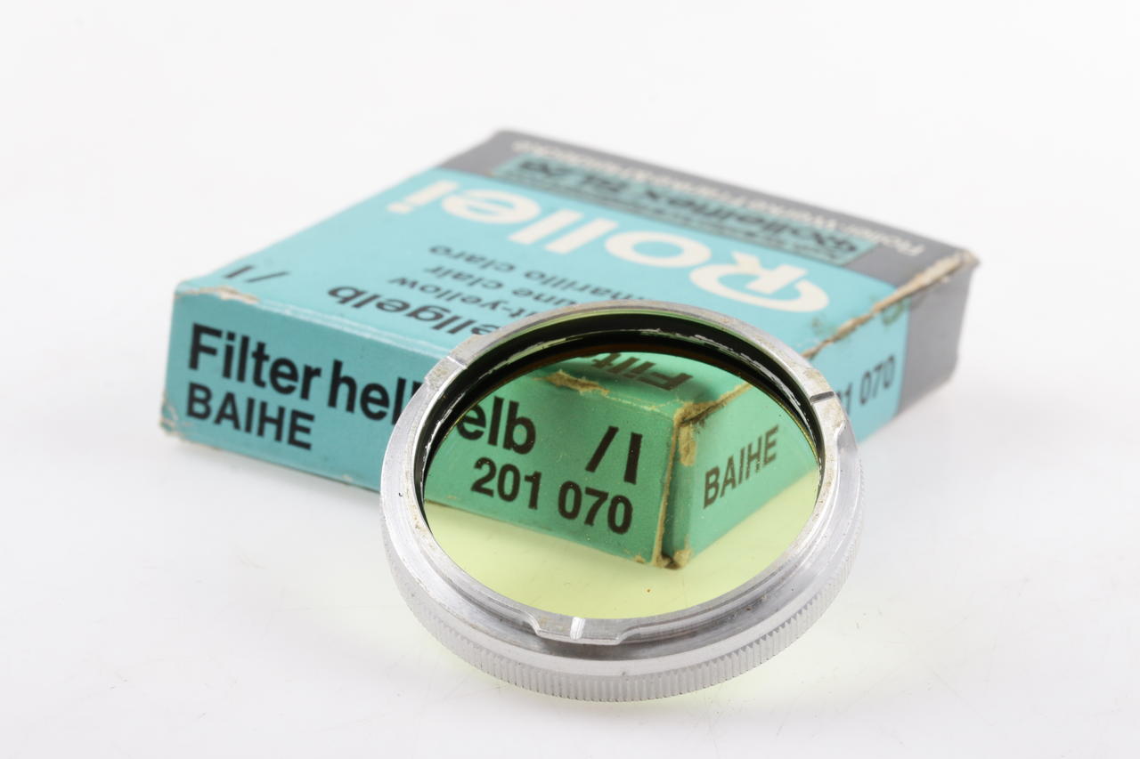 Rollei Gelbfilter hell Rolleiflex Bajonett I - Image 3