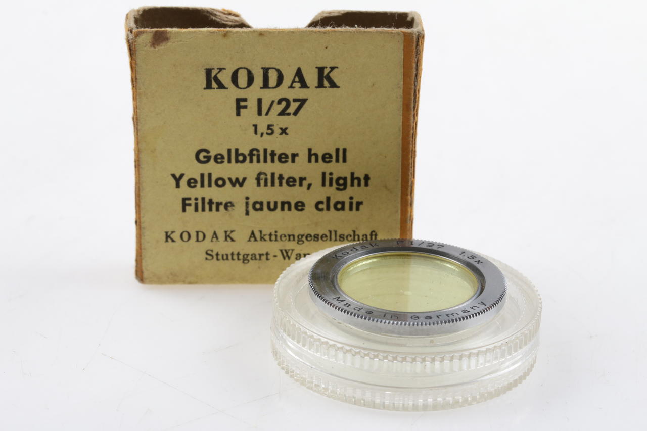 Kodak Gelbfilter 27 1,5x