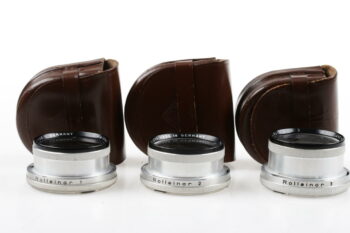 Rollei Rolleinarsatz Bajonett III SET