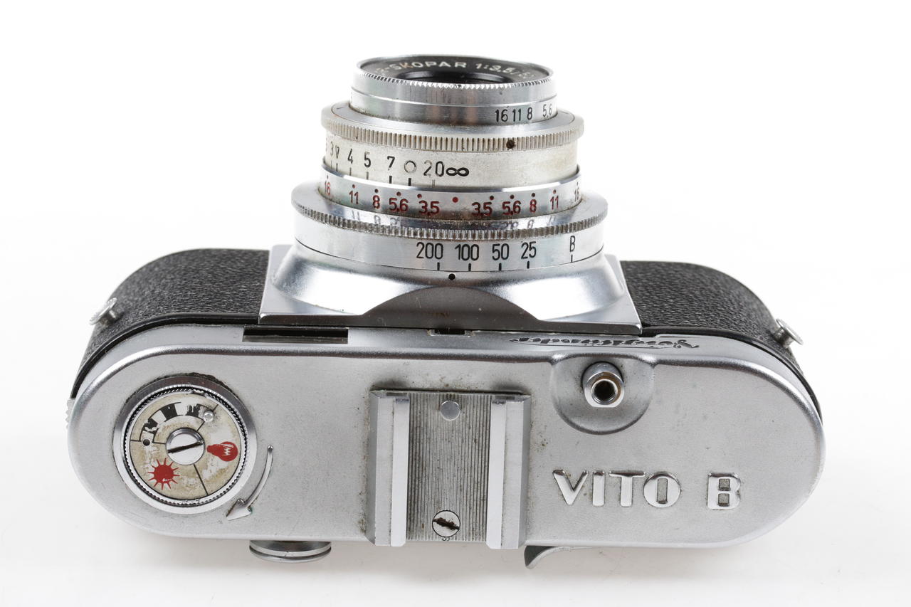 Voigtländer Vito B mit 50mm f/3,5 Color-Skopar Sucherkamera - #4286650 - Image 2