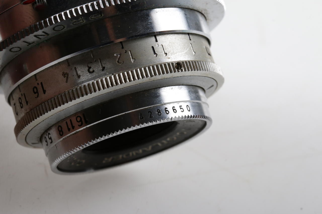 Voigtländer Vito B mit 50mm f/3,5 Color-Skopar Sucherkamera - #4286650 - Image 5