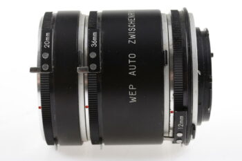 WEP Auto Zwischenringsatz für MINOLTA MD 36/20/12 mm