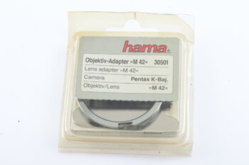 Hama Objektivadapter für M42 Objektive an Pentax PK