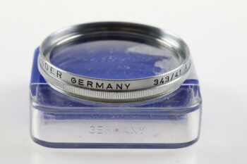 Voigtländer Filtersatz 40,5mm UV, Gelb G1,5, Focar 0,15, 0,5 und 1m