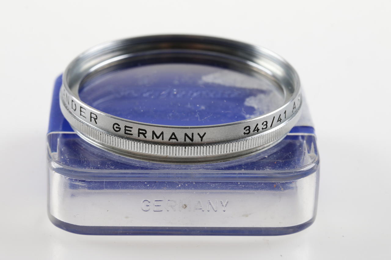 Voigtländer Filtersatz 40,5mm UV, Gelb G1,5, Focar 0,15, 0,5 und 1m