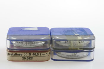 Voigtländer Filtersatz 40,5mm UV, Gelb G3, Focar 0,5 und 1m