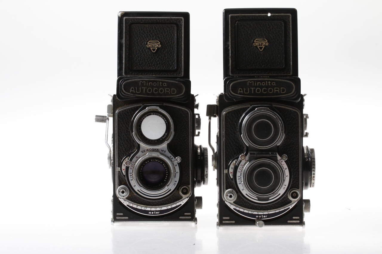 Minolta Autocord LMX SET / Bastlergeräte / 2 Stück