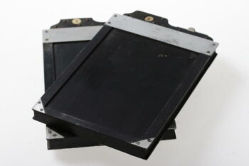 Holzkassetten für Glasplatten schwarz (11x17,2cm) - 5 Stück