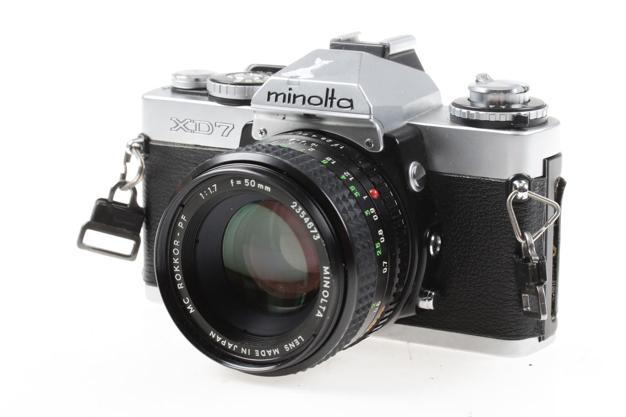 Minolta XD-7 mit MD Rokkor 50mm f/1,7 - #2036680
