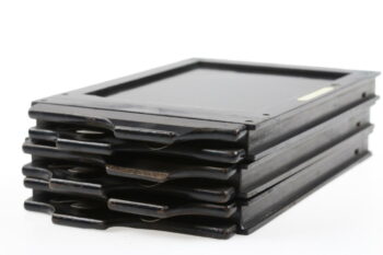 Holzkassettten für Glasplatten 11,3 x 18,6cm - 3 Stück