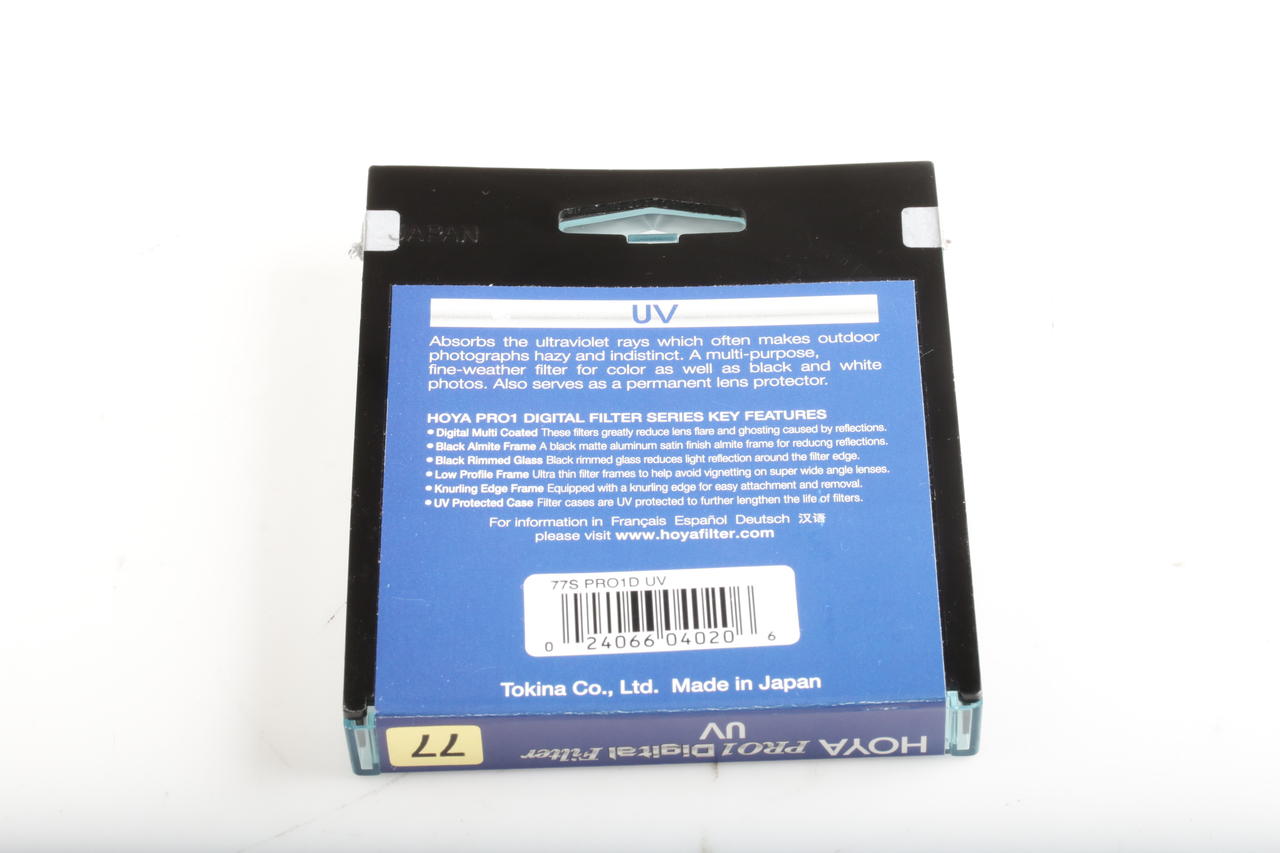 Hoya Pro1 Digital UV Filter - 77mm