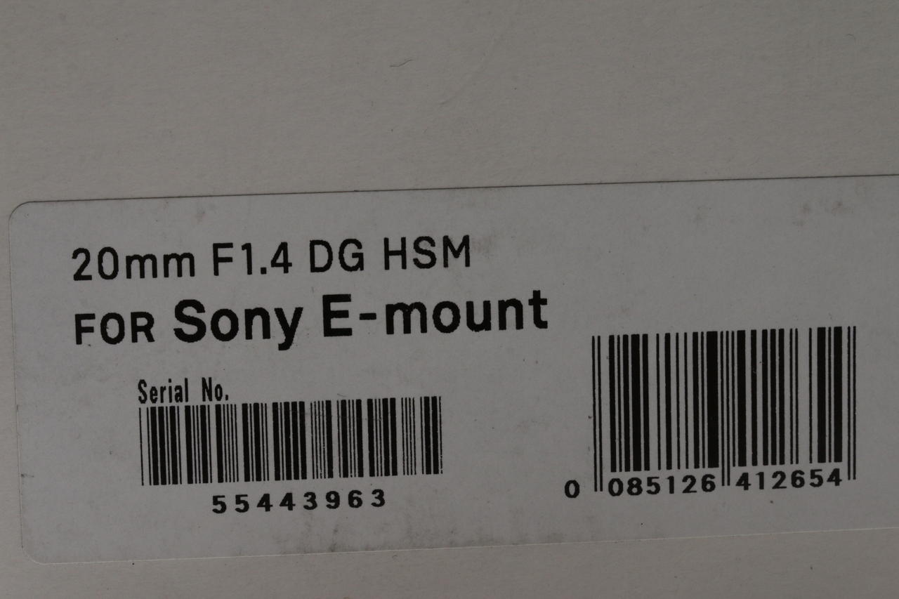 Sigma 20mm f/1,4 DG HSM Art für Sony E - #55443963 - Image 4
