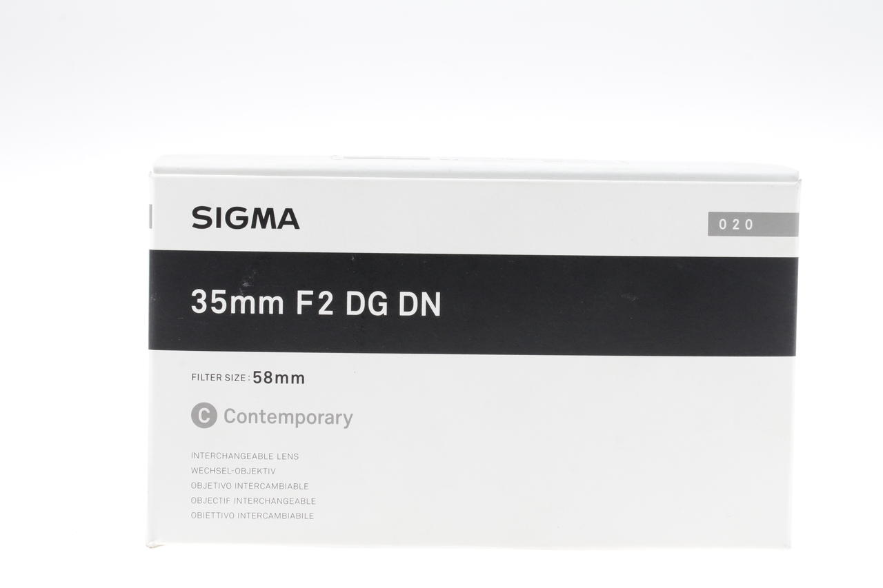Sigma 35mm f/2,0 DG DN C für Sony E - #55225961