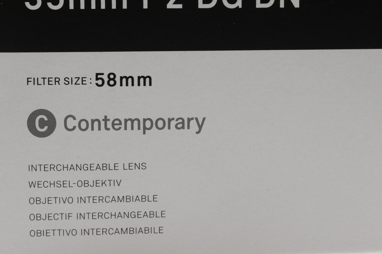 Sigma 35mm f/2,0 DG DN C für Sony E - #55225961 - Image 3