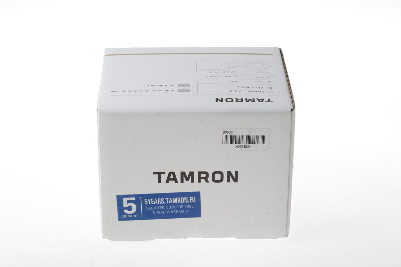 Tamron 11-20mm f/2,8 Di III RXD für Sony E - #00483 - Image 2