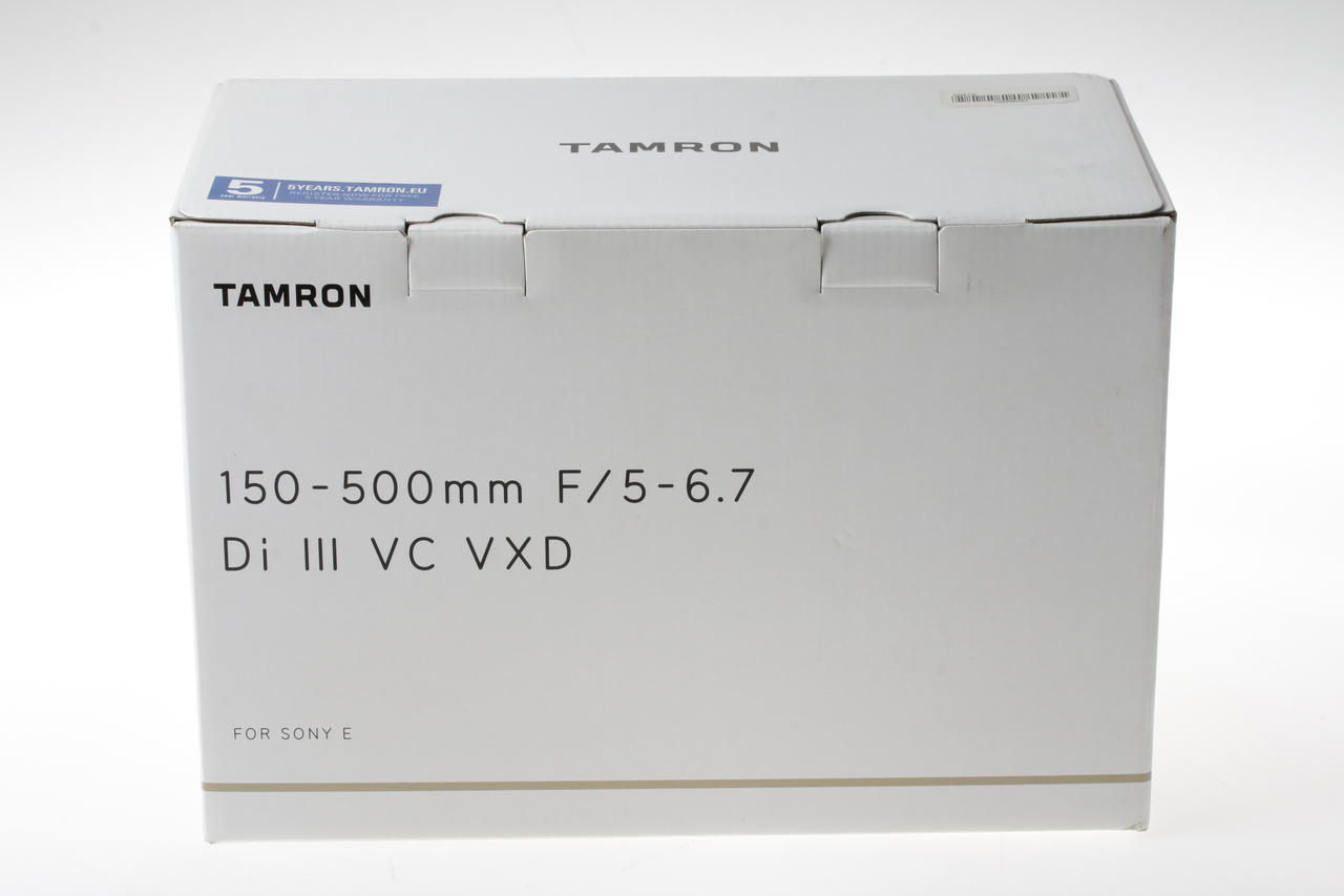 Tamron 150-500mm f/5,0-6,3 Di III VC VXD für Sony E - #000604