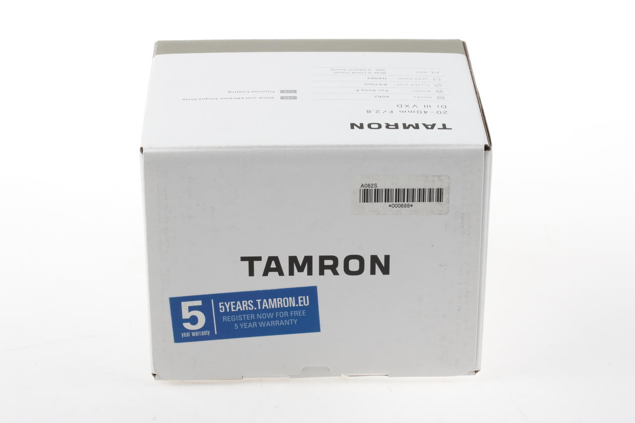 Tamron 20-40mm f/2,8 Di III VXD Sony E - #000688
