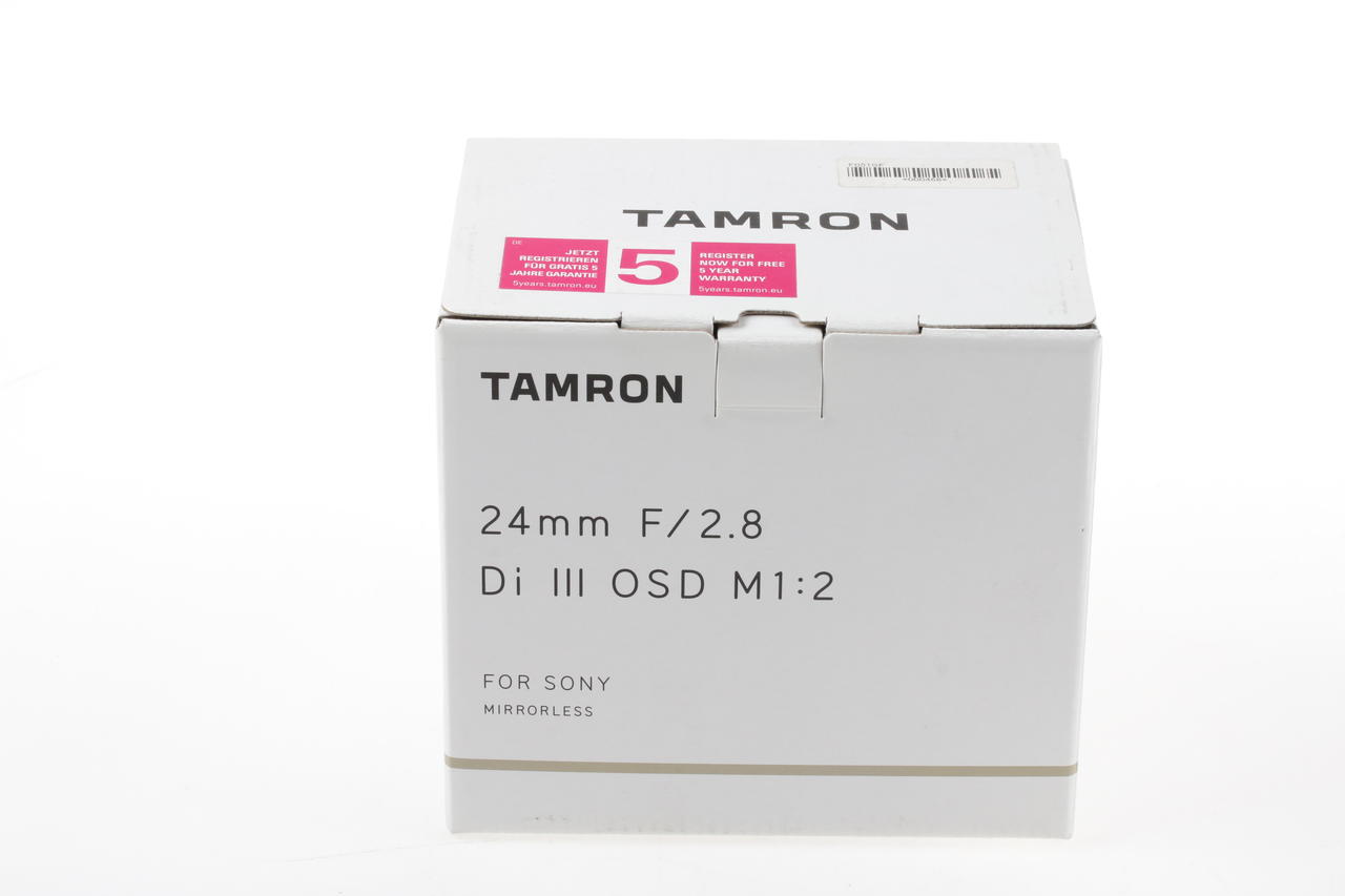 Tamron 24mm f/2,8 Di III OSD M1:2 für Sony FE - #000466