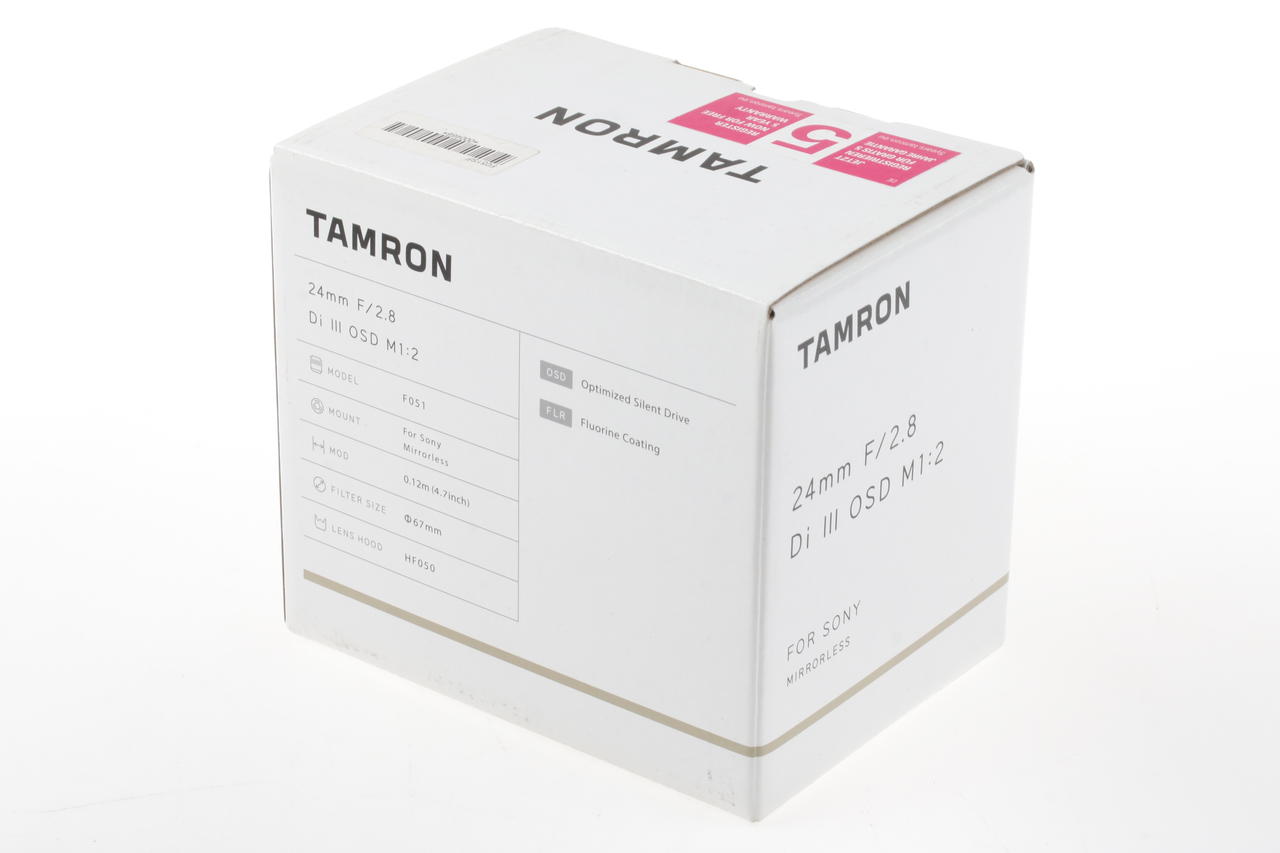 Tamron 24mm f/2,8 Di III OSD M1:2 für Sony FE - #000466