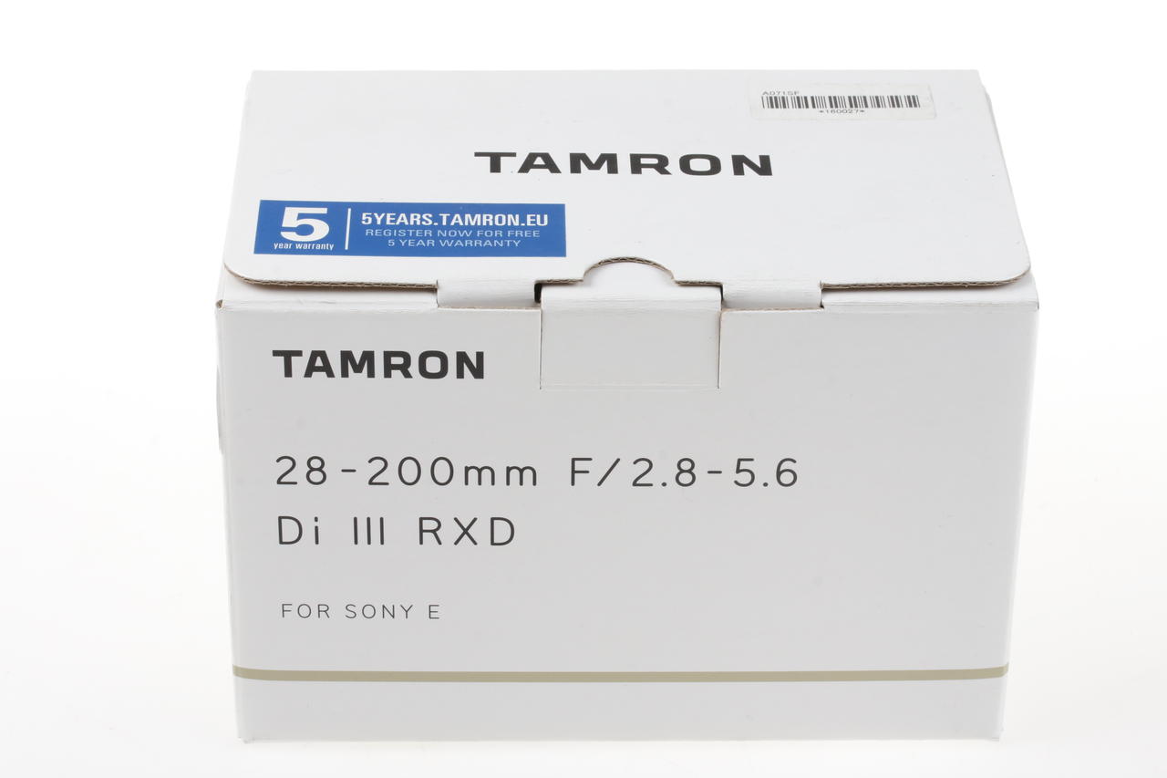 Tamron 28-200mm f/2,8-5,6 Di III RXD Sony FE - #160027