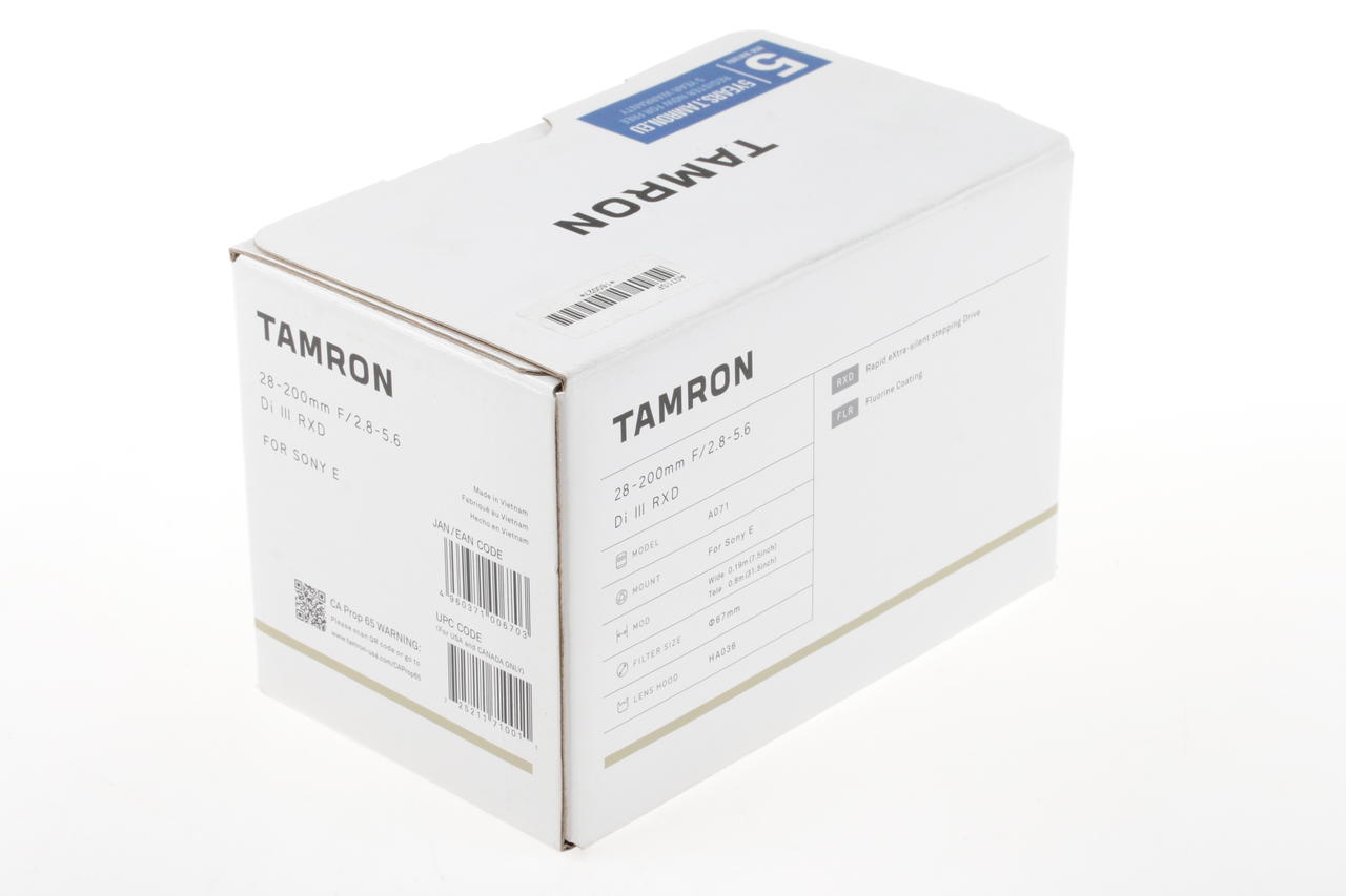 Tamron 28-200mm f/2,8-5,6 Di III RXD Sony FE - #160027