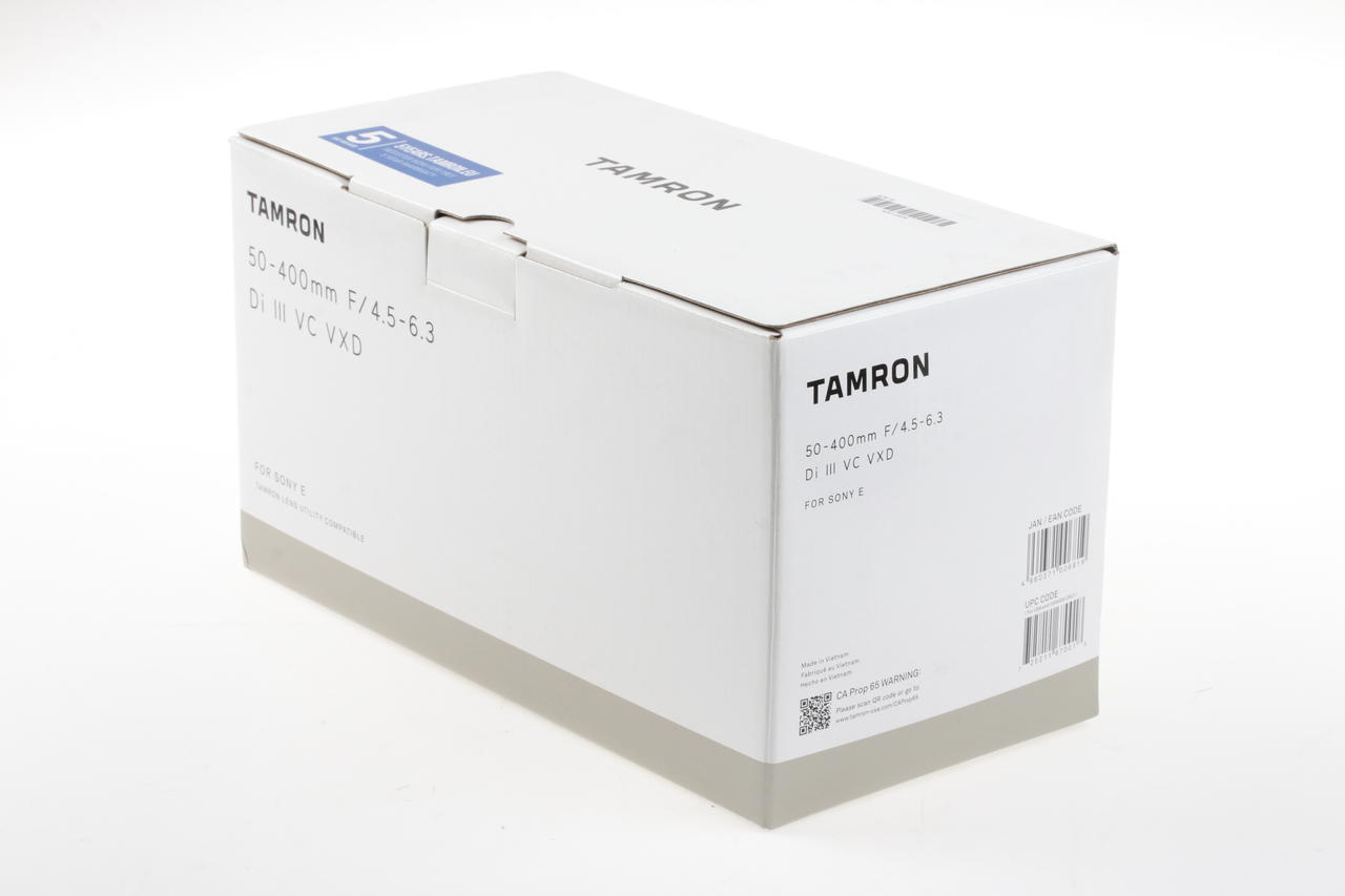 Tamron 50-400mm f/4,5-6,3 Di III VC VXD Sony FE - #001263