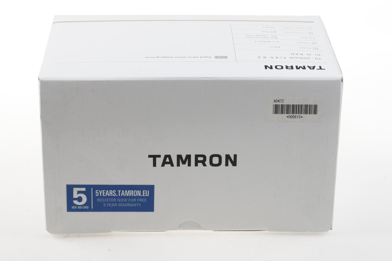 Tamron 70-300mm f/4,0-5,6 DI III RXD für Nikon Z - #000615