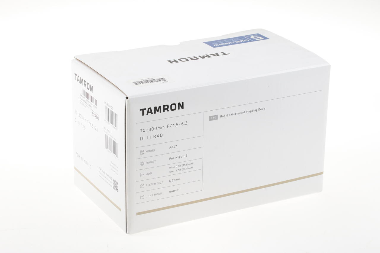 Tamron 70-300mm f/4,0-5,6 DI III RXD für Nikon Z - #000615