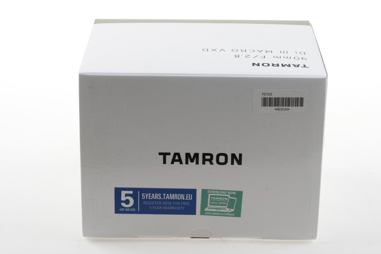 Tamron 90mm f/2,8 Di III Macro VXD für Sony E - #003534