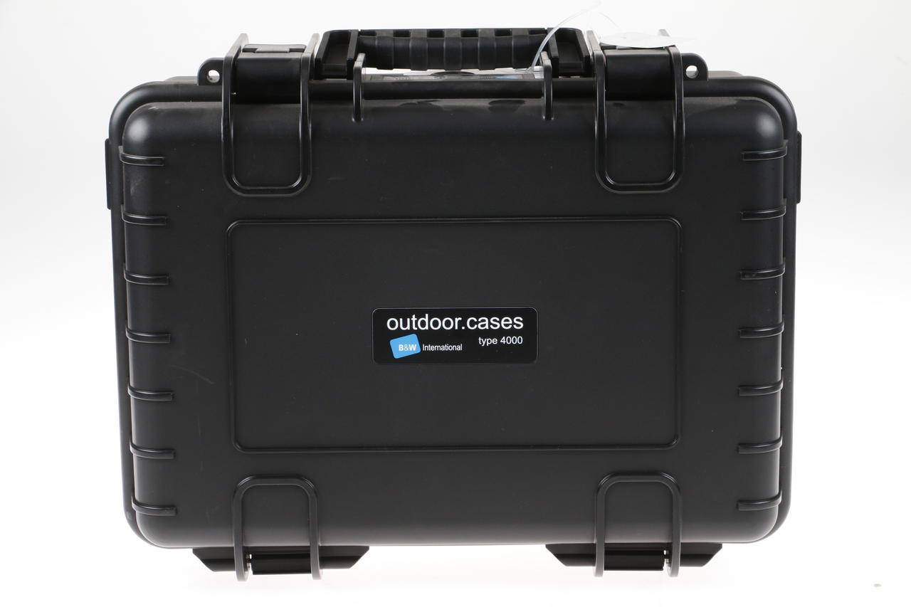 B&W Outdoor-Case Typ 4000 RPD - Schwarz