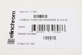 Elinchrom Verlängerungskabel 2,5m EL11001 für Ranger Quadra / ELB 400