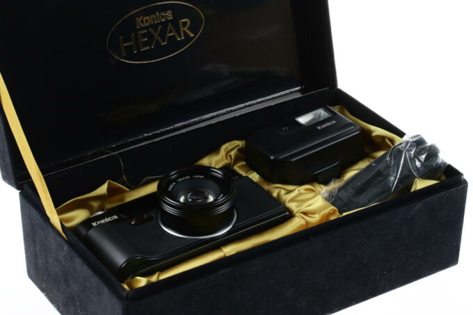 Konica Hexar Sucherkamera – #0000731 – Foto Köberl – Secondhand