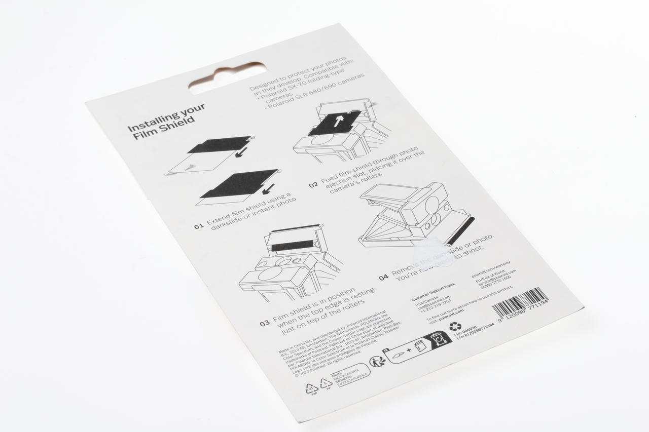 Polaroid Box Type Camera Film Shild