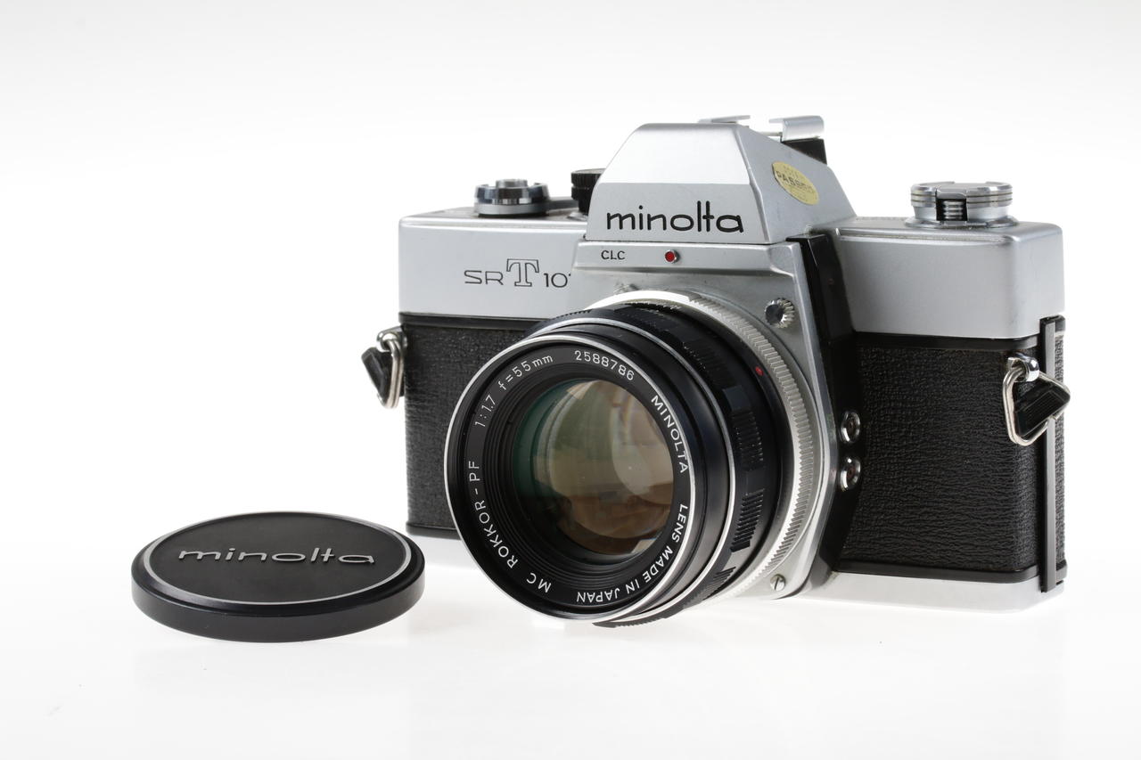 Minolta SR-T 101 mit MC Rokkor-PF 55mm f/1,7 - #1573741