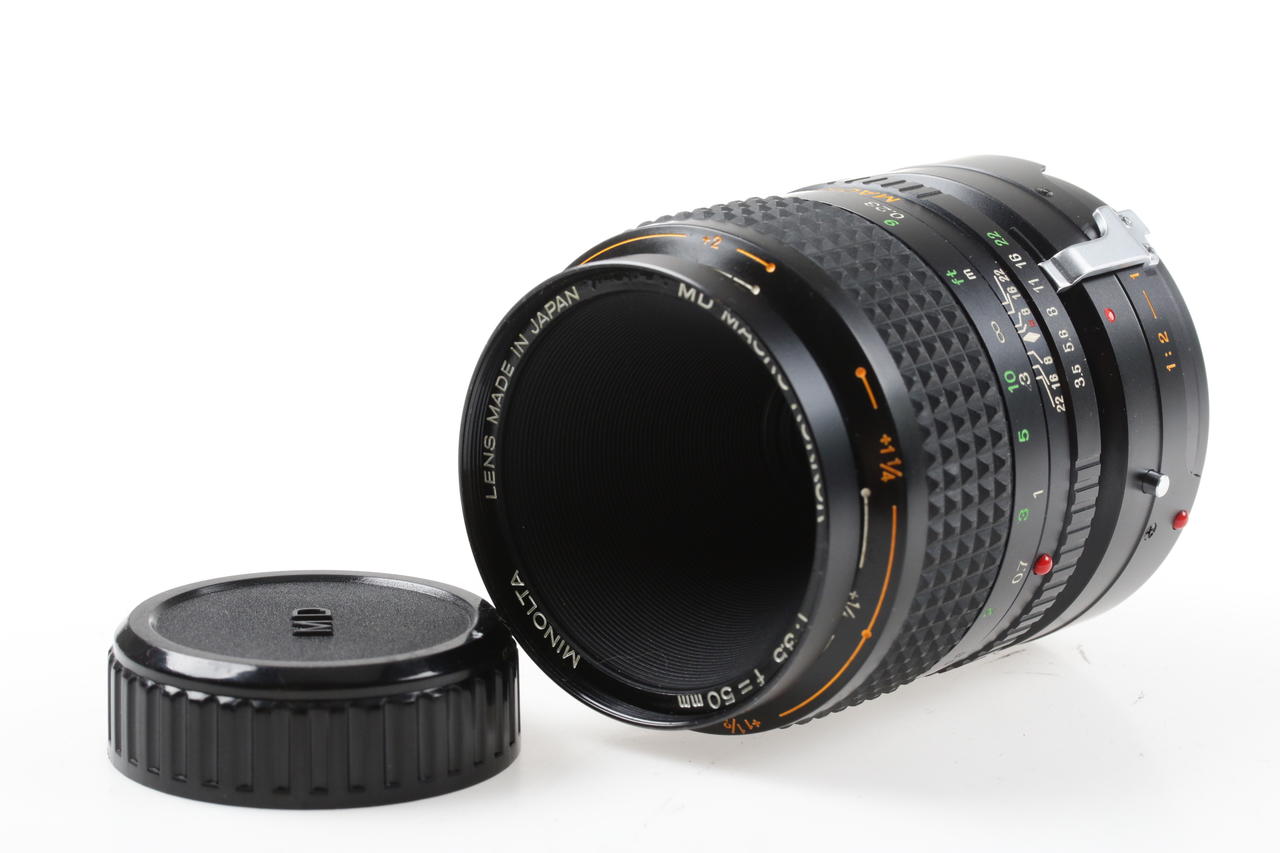 Minolta MD Macro 50mm f/3,5 mit 1:1 Zwischenring - #2207483