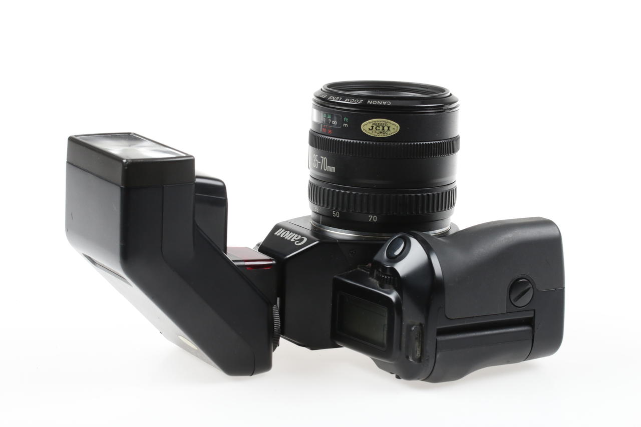 Canon EOS 650 Set mit EF 35-70mm und EF 80-200mm, Blitz - #1375761