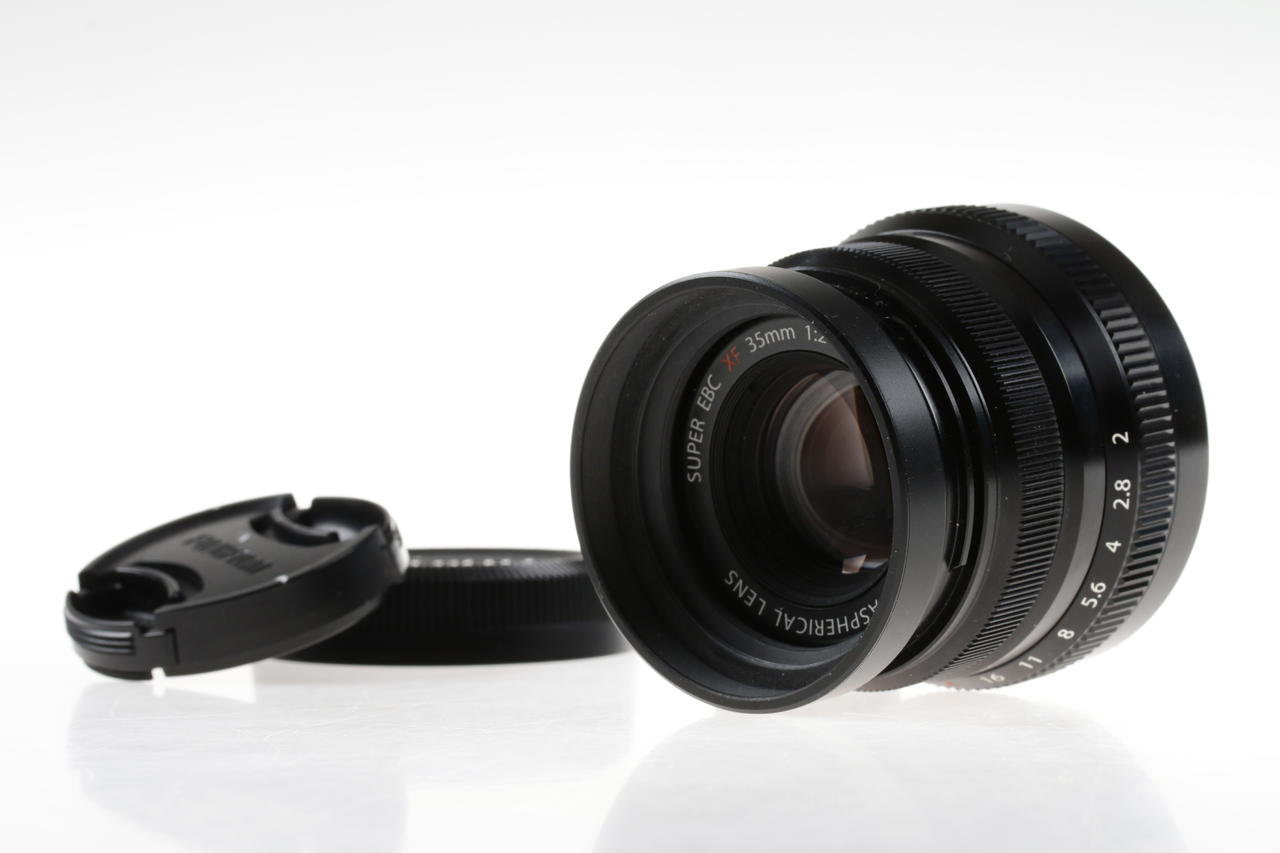 FUJIFILM Fujinon XF 35mm f/2,0 R WR - Schwarz - #78A16913