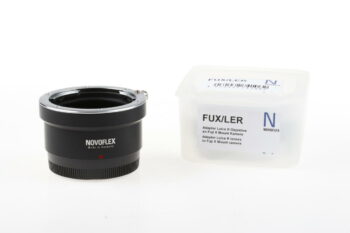 NOVOFLEX Adapter FUX/LER Leica R an Fujifilm X