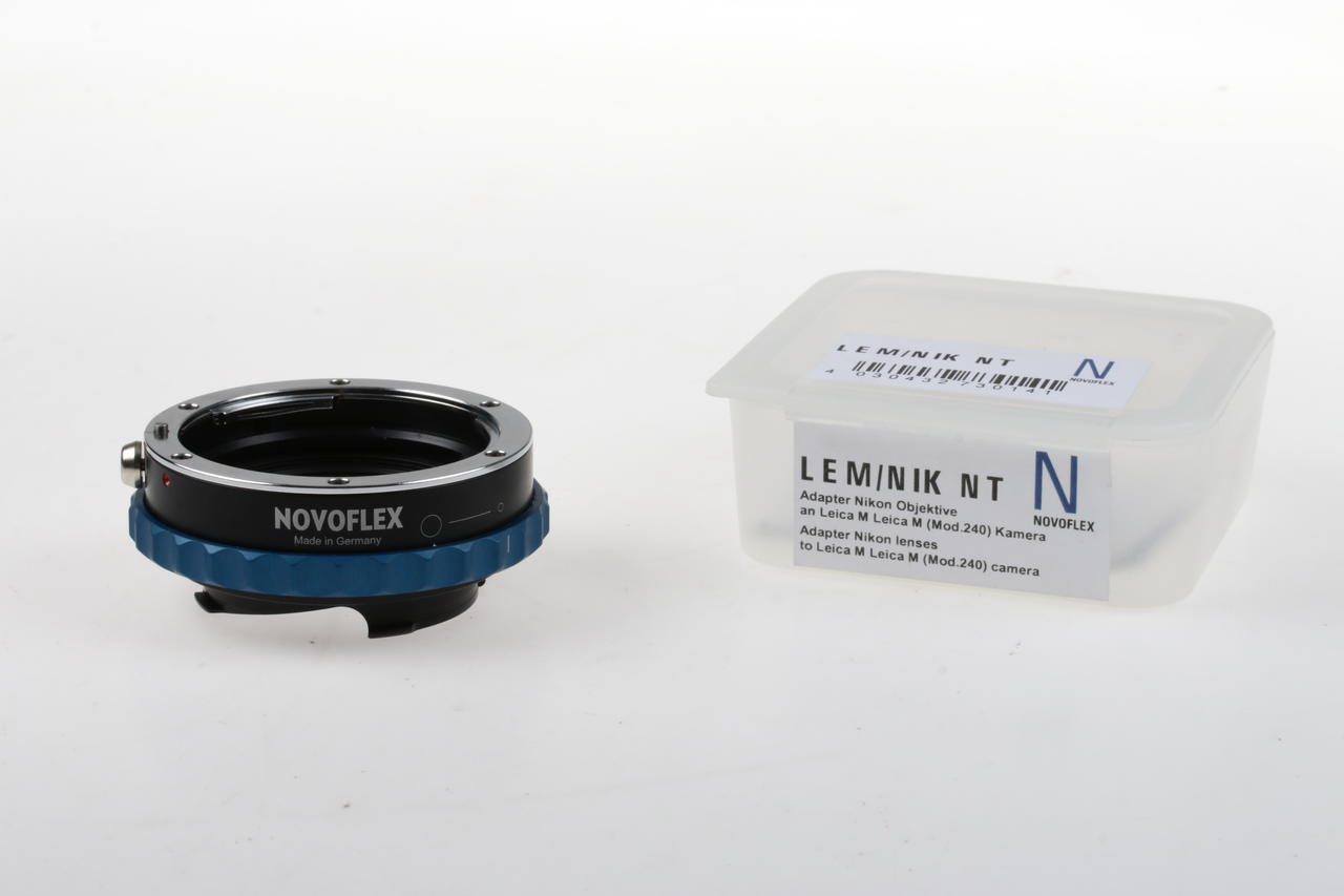 NOVOFLEX LEM/NIK NT Adapter Nikon an Leica M (240)