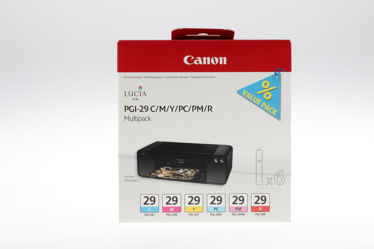 Canon PGI-29 Farb-Multipack Druckerpatronen für Pro 1