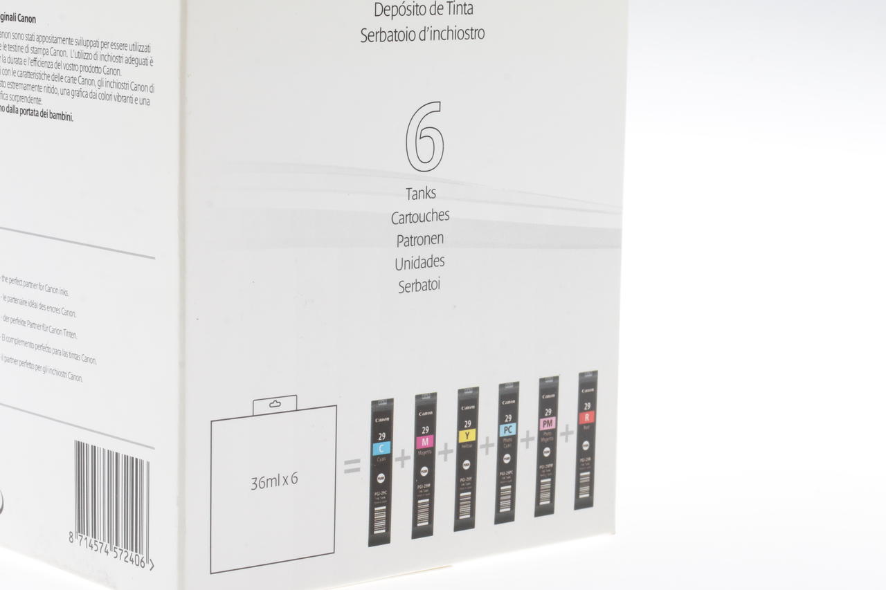 Canon PGI-29 Farb-Multipack Druckerpatronen für Pro 1