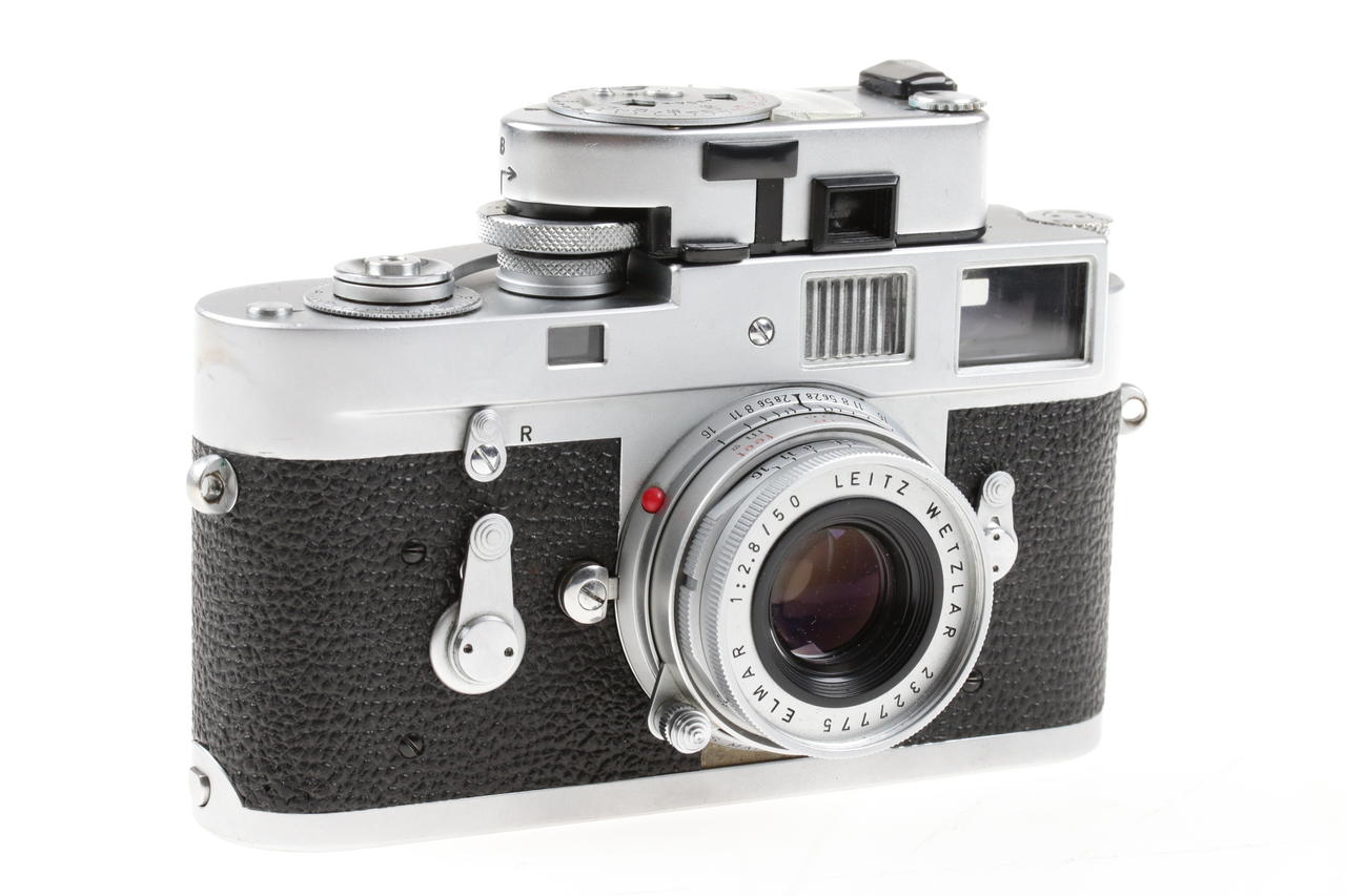 Leica M2 mit Elmar 50mm f/2,8 Dual Scale - #1031181