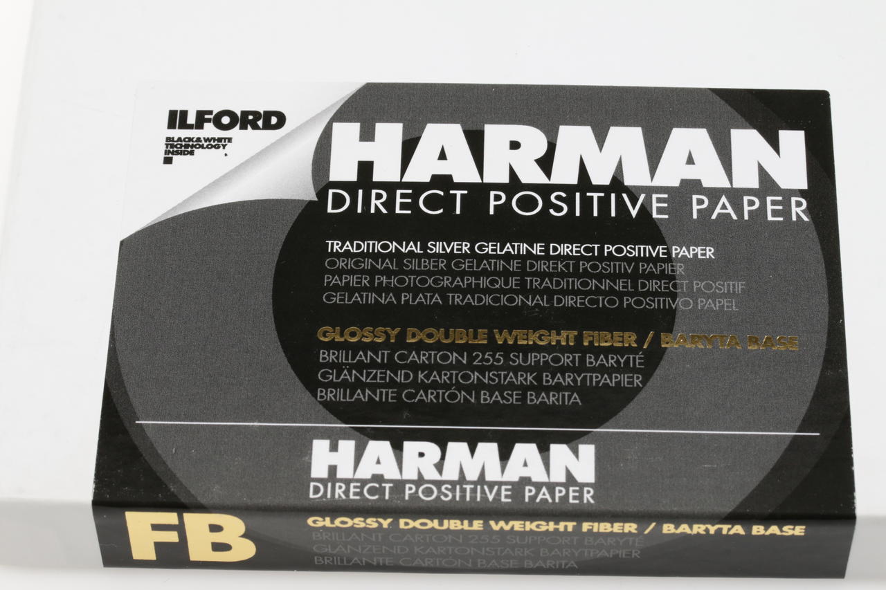 Ilford Harman Direkt Positive Paper 5x7inch 13x18cm 25 Bl.