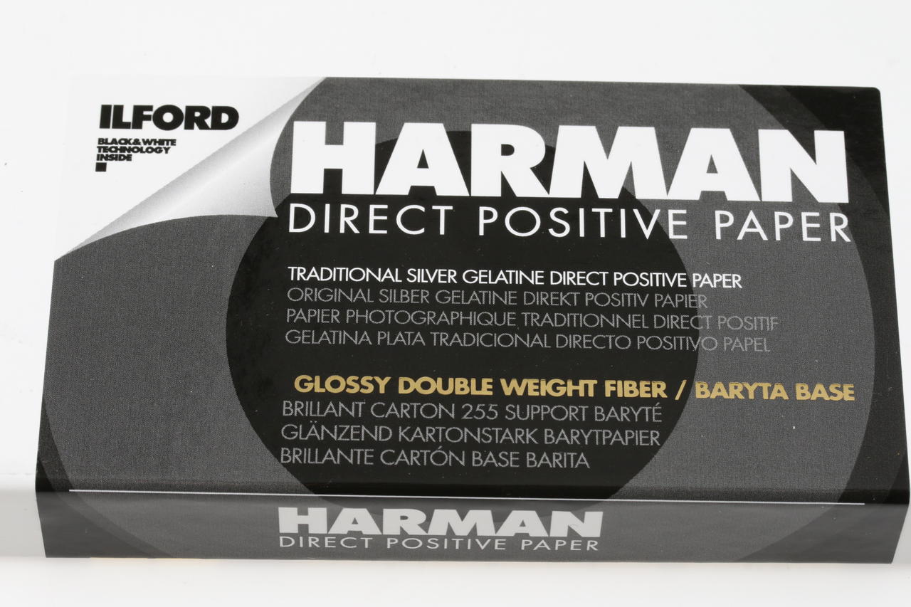 Ilford Harman Direkt Positive Paper 8x10inch 20x25cm 25 Bl.