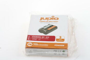 Jupio Nachbauakku wie Canon BP-511