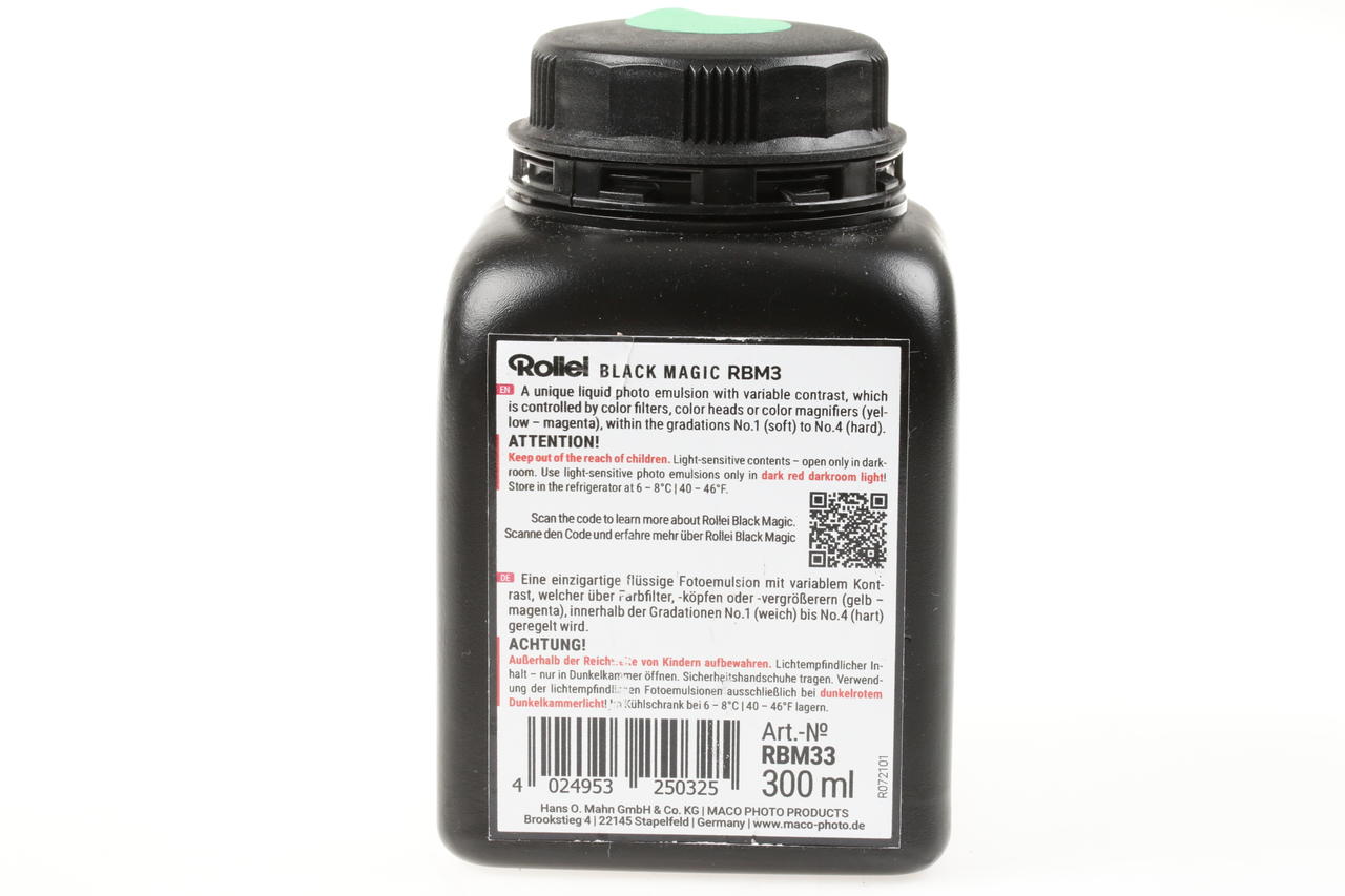 Rollei Black Magic Liquid Photo Emulsion Magic 3 RBM3 300ml.