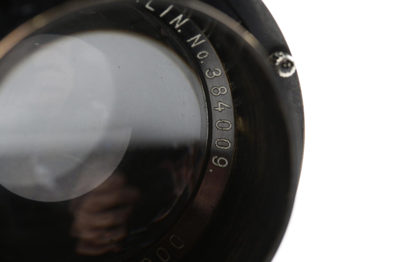 Goerz Berlin Dogmar 150mm f/4,5 mit Balgen für M-42 - #384009