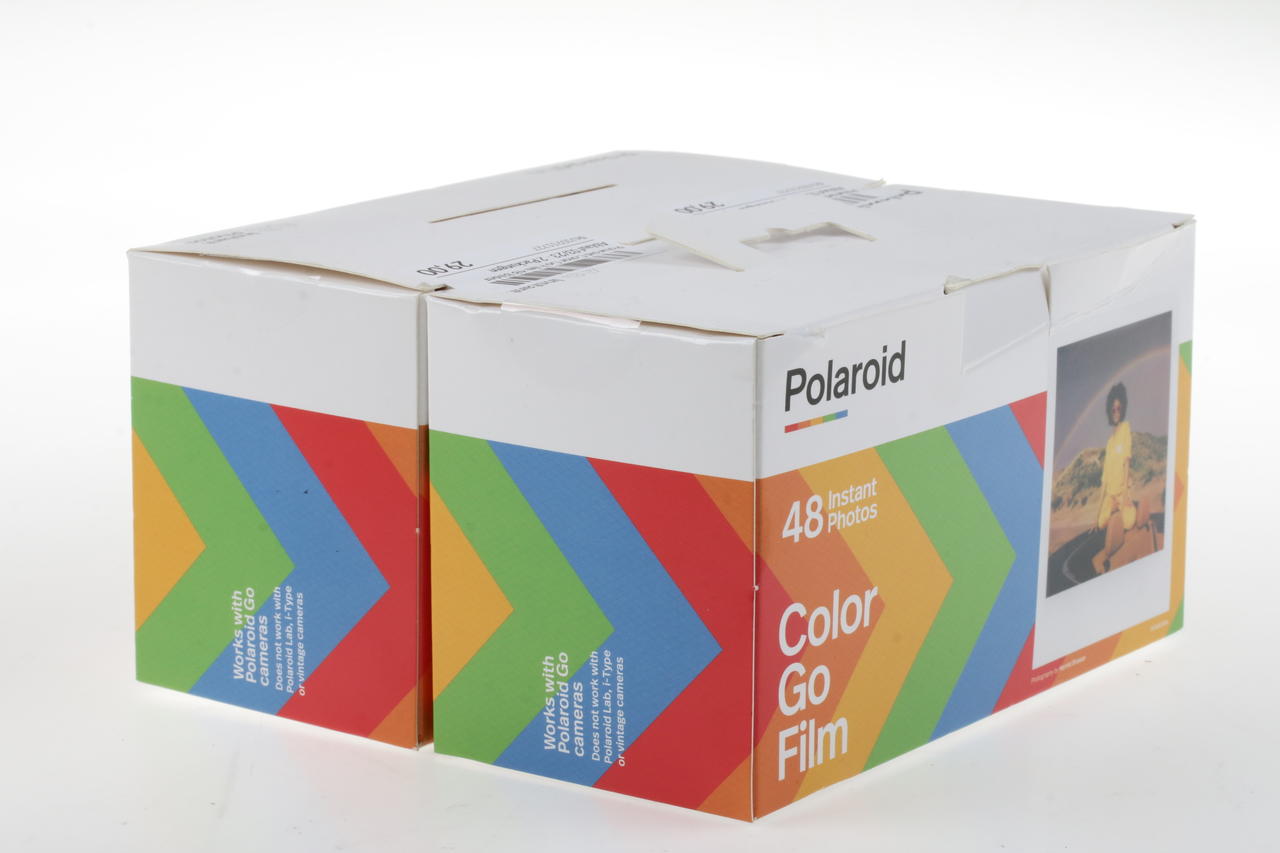 Polaroid Color Go Film 48 Bilder Ablaufdatum 03/23 - 2 Packungen