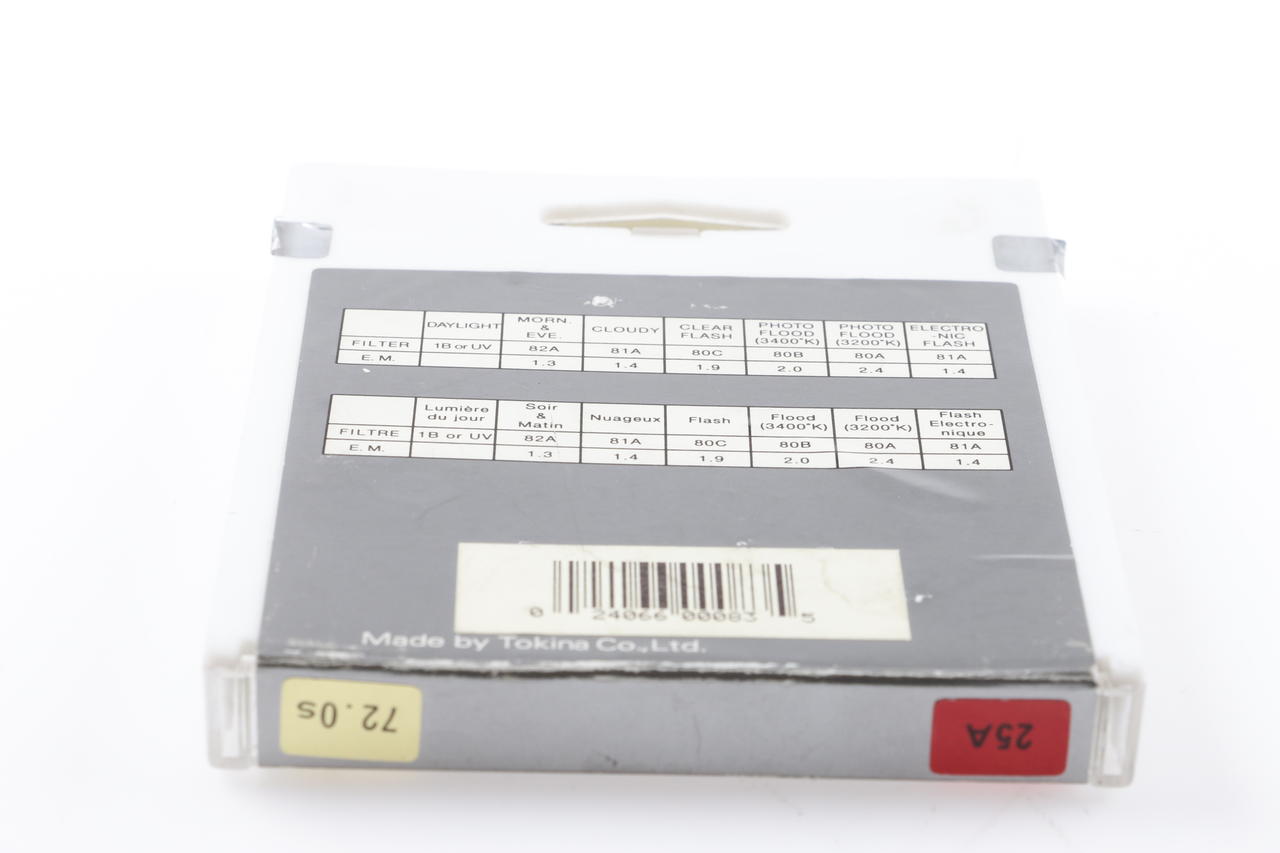 Hoya HMC Rotfilter 25A 72mm