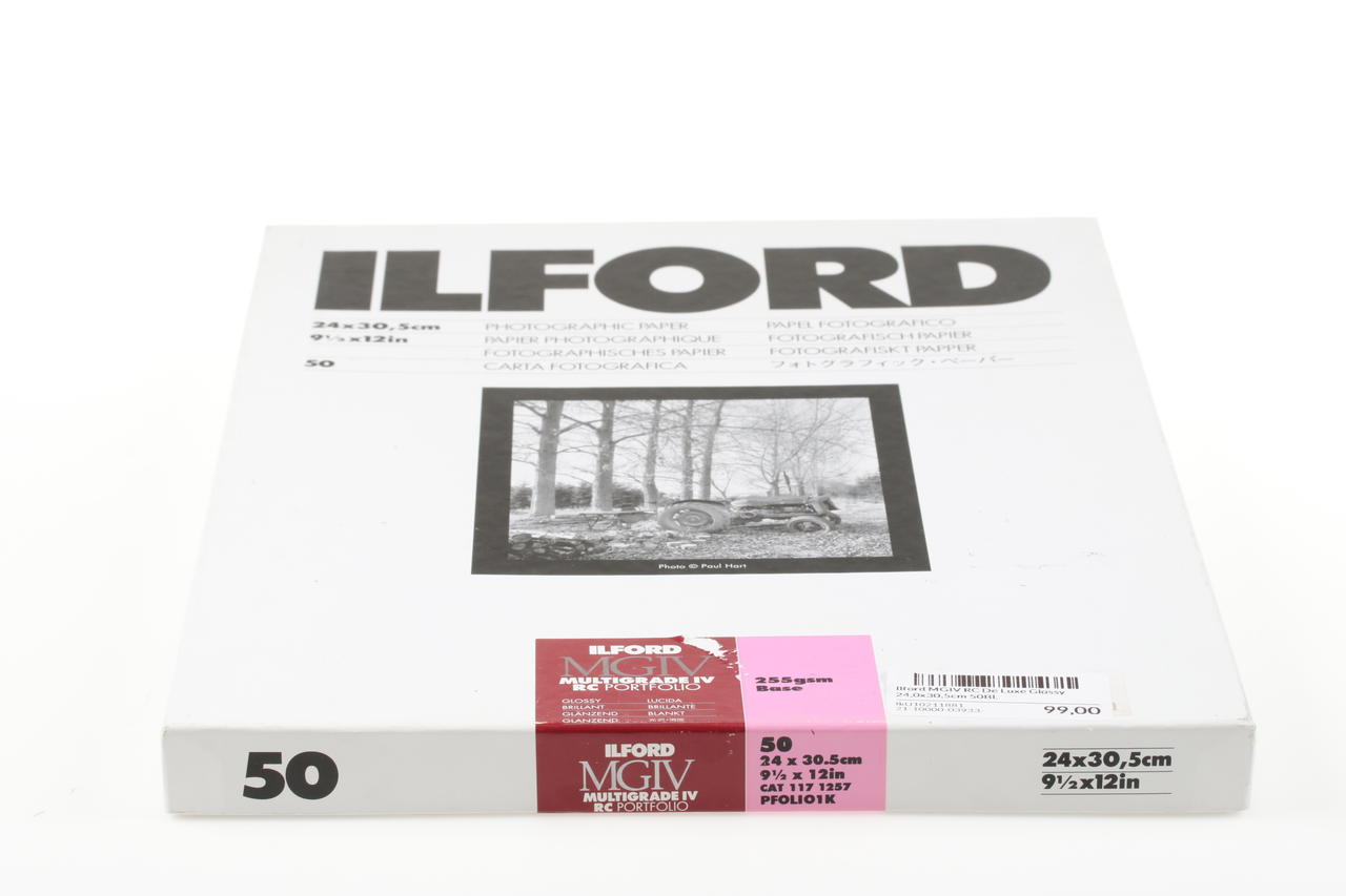 Ilford MGIV RC De Luxe Glossy 24,0x30,5cm 50Bl.